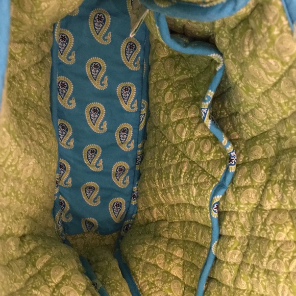 Vera Bradley Bermuda Blue Messenger Crossbody Bag - Picture 6 of 8